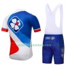 Combinaison Cycliste + Cuissard à Bretelles 2018 FDJ N003